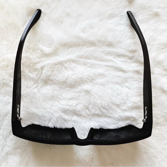 Jensen Black & Black Wood Sunglasses - Picture 4 of 10